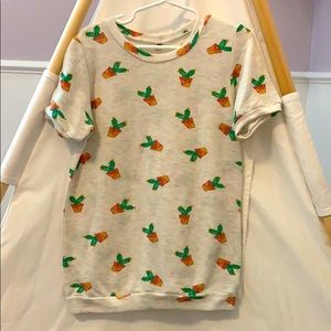Handmade Girls Cotton Tee By Wee Wren Co.